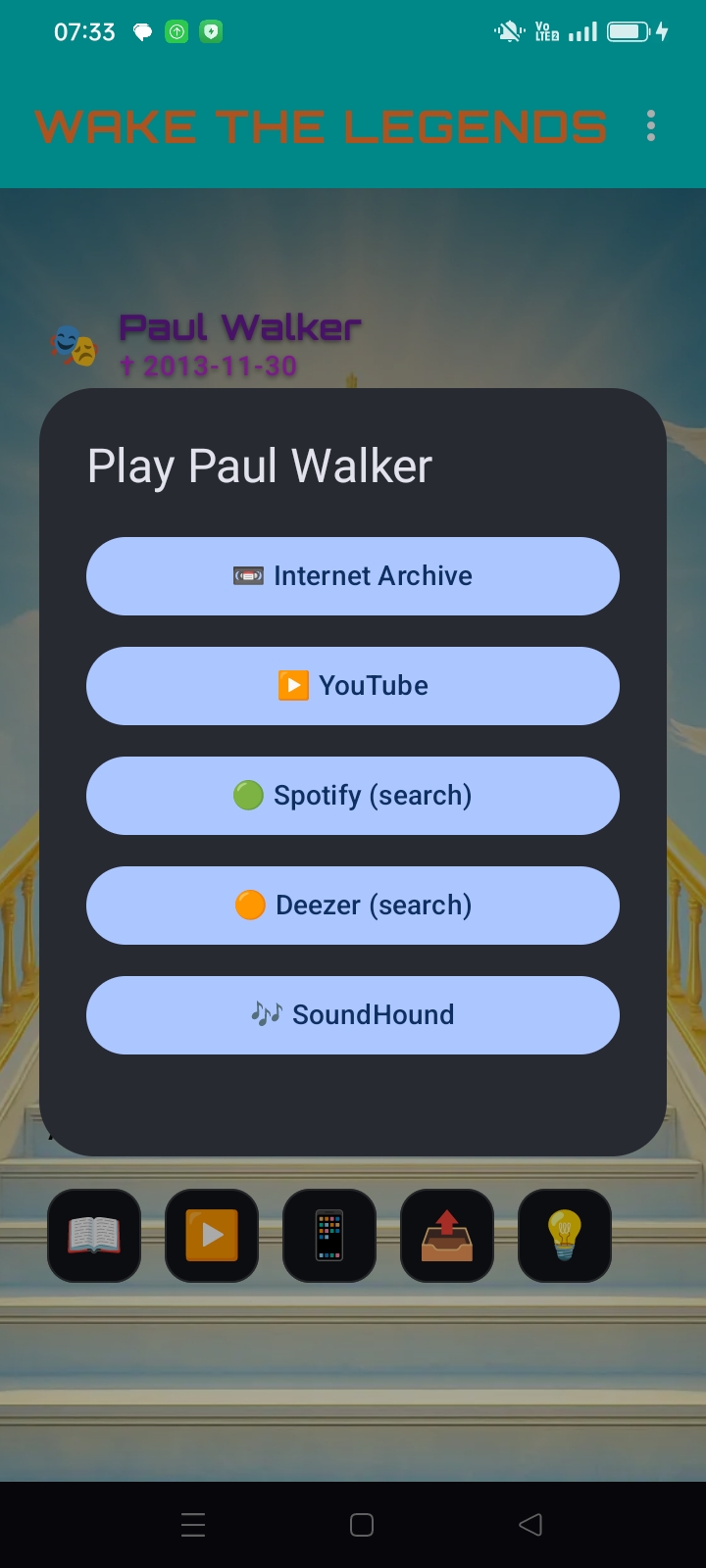 Wake The Legends – legend details and bio